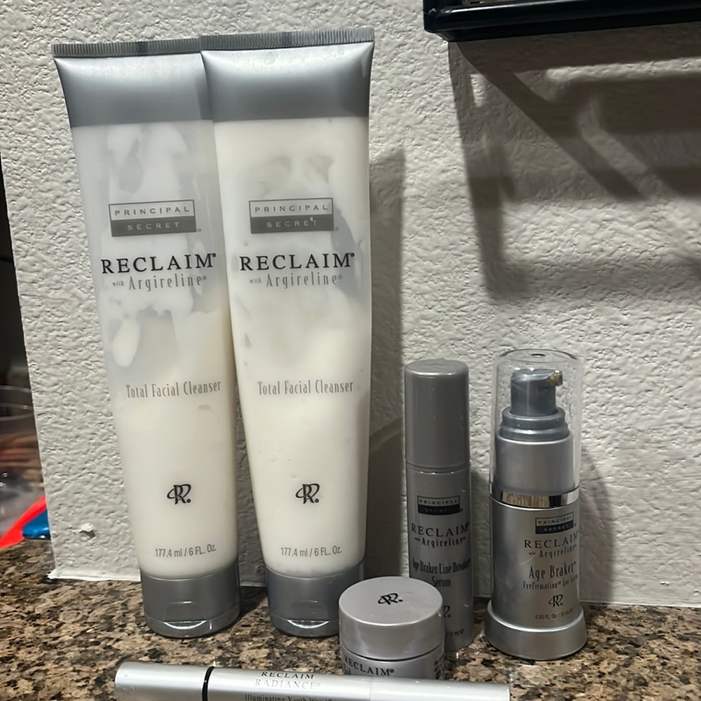 Principal Secret Reclaim Argireline Cleanser Eye Serum Mask Youth Wand Set Of 5